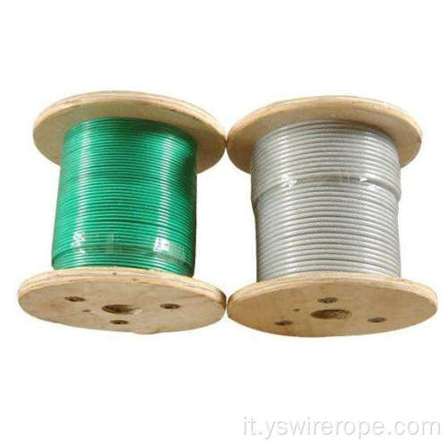 Serie di corde in acciaio inossidabile a più fili